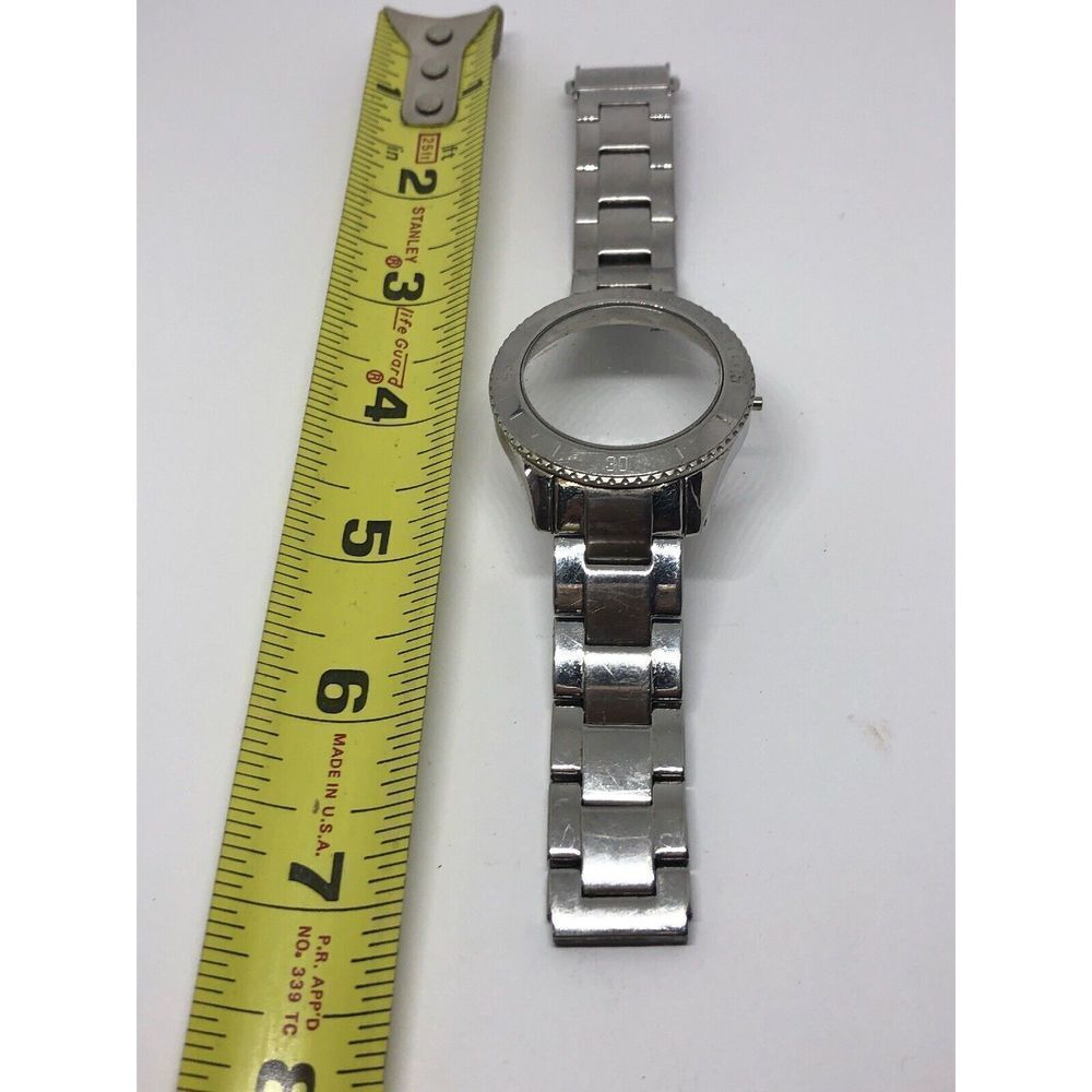 Authentic Fossil Parts Links Band Case Crystal Used 18mm Bb342